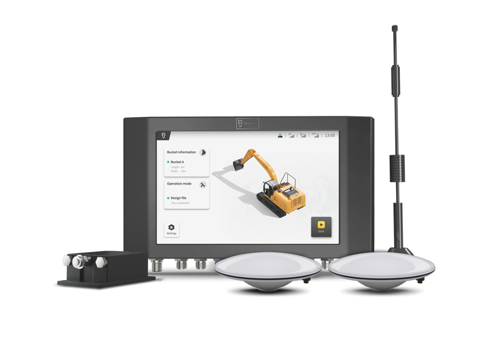 3D Excavator Guidance System